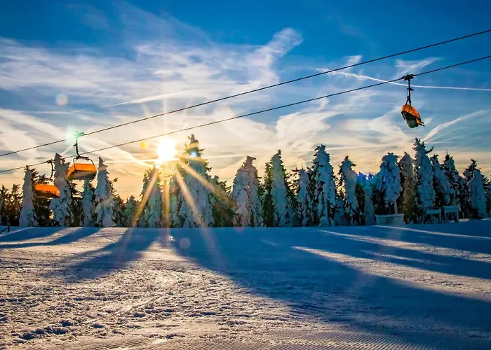 Апартаменты Krusne - Bike Friendly Лоучна-под-Клиновцем