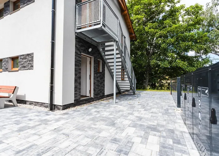 Апартаменты Krusne - Bike Friendly Лоучна-под-Клиновцем